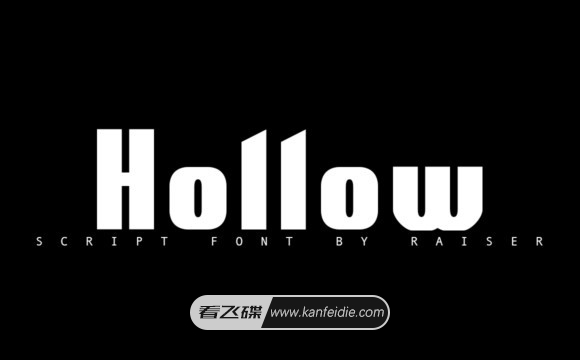 Hollow Font是一种大胆的英文粗体字体,经过作者精心设计手工制作,成为我最爱的一款字体之一。该字体非常适合您的所有LOGO标志,品牌设计,社交媒体配字和横幅标题。