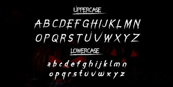 Miztix字体适用于海报,产品包装,电影,等设计场景。个人认为该字体画风奇特,用于恐怖类作品的话也是非常适合的,另外该字体有点像魔爪饮料包装上的那种。